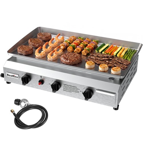 Burner flat top - flat,